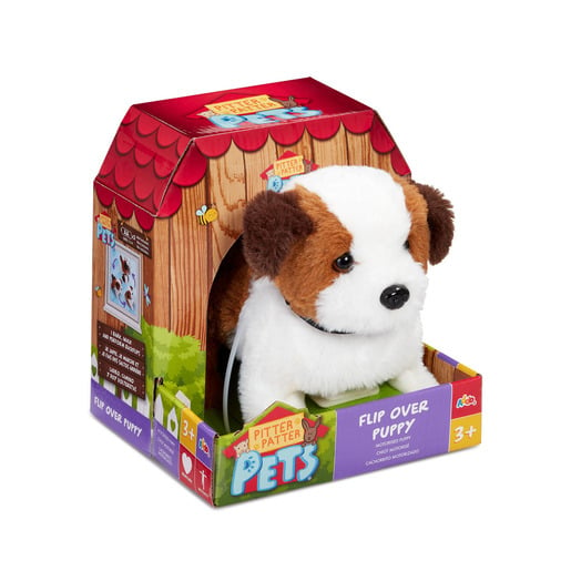 Pitter Patter Pets Flip Over Puppy Electronic Pet