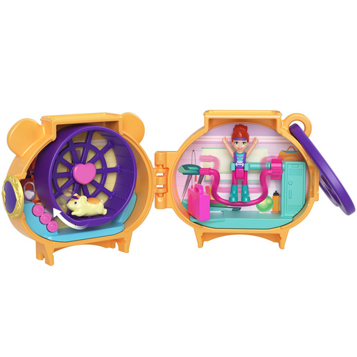 Polly Pocket Pet Connects Beaver Playset