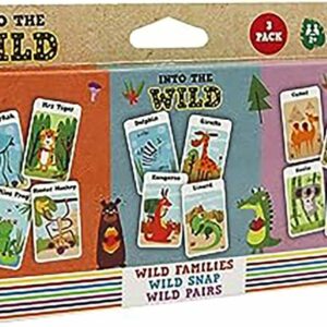 Shuffle Into The Wild 3 Kids Card Games
