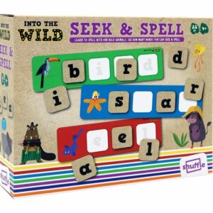 Shuffle Into The Wild Seek And Spell Card Game