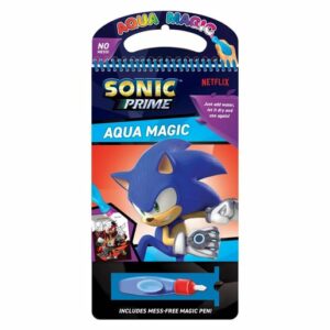 Sonic Prime Aqua Magic Drawing Book