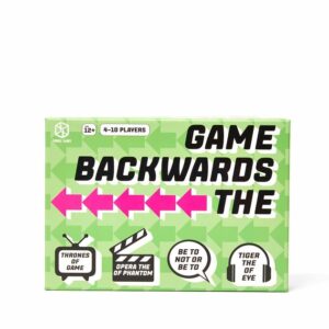 The Backwards Card Game