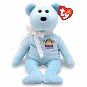 Ty Beanie Babies - Queen Elizabeth II Bear 15cm Soft Toy