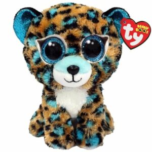 Ty Beanie Boos - Cobalt the Leopard 15cm Soft Toy