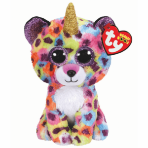 Ty Beanie Boos - Giselle Leopard With Horn 15cm Soft Toy