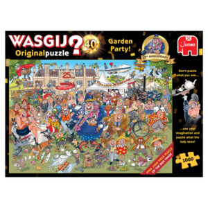 WASGIJ Original 40 25th Anniversary Garden Party 1000 Piece Jigsaw Puzzle