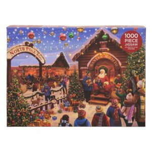 WHSmith 1000 Piece Santa's Grotto Jigsaw Puzzle