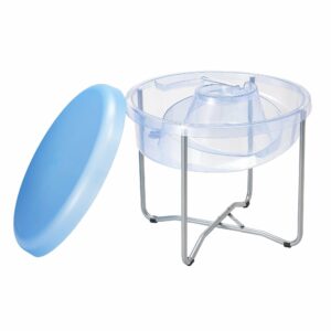 Clear Water Tray and Stand – Circular/Round Water Tray