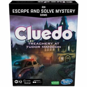 Cluedo Treachery at Tudor Mansion Card Game