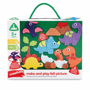 Early Learning Centre Dinosaur Make and Play Felt Picture
