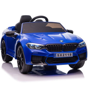 Kids Electric Ride On 12V BMW M5 Convertible Blue