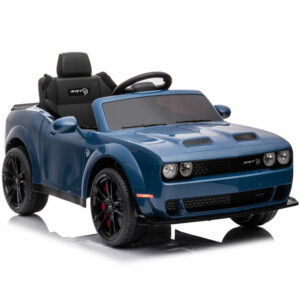 Kids Electric Ride On 12V Dodge Challenger Blue