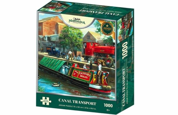 Nostalgia Collection Canal Transport 1000 pieces Jigsaw Puzzle
