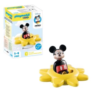 PLAYMOBIL 71321 1.2.3 & Disney: Mickey's Spinning Sun with Rattle Feature
