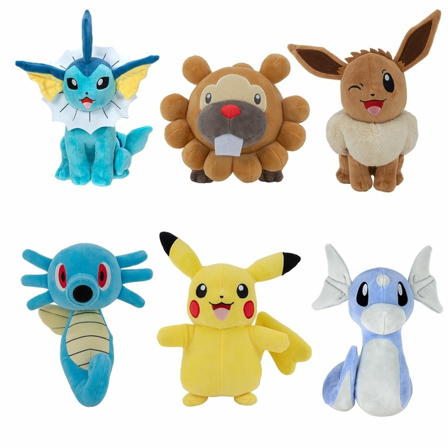 Pokemon Assorted 8inch Plush Soft Toy
