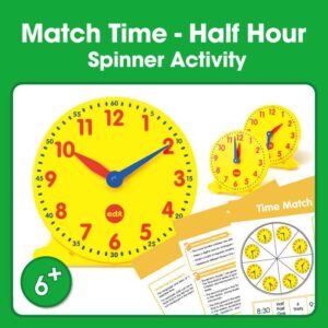 Time Match (Half Hour) Spinner Game (6+)
