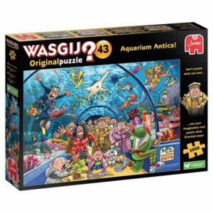 Wasgij Original Aquarium Antics 1000 Piece Puzzle