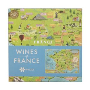 Wines Of France 1000 Piece Jigsaw Puzzle