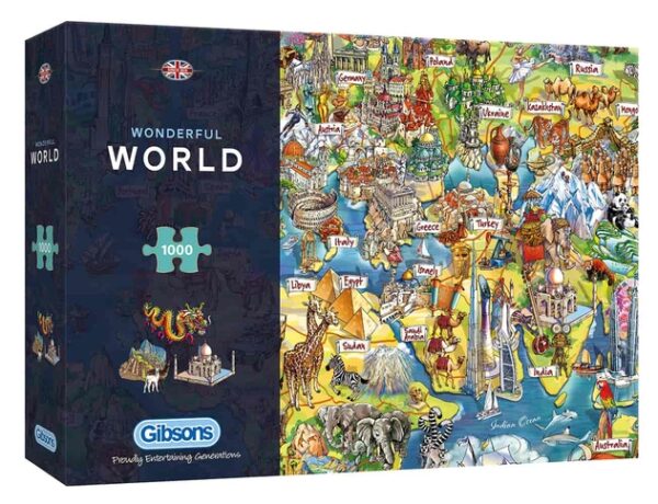 Wonderful World 1000 Piece Jigsaw Puzzle