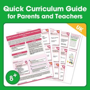 Year 3 - Simplified Curriculum Guide for Parents & Teachers