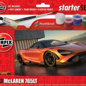 Airfix Starter Set - McLaren 765 Model Kit