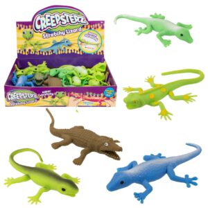 Creepsterz Stretchy Lizards Assorted Fidget Toys - 24 Pack
