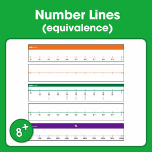 Edx Downloadable Number Lines (equivalence)!