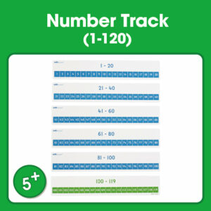 Edx Education Downloadable Number Track (1-120)