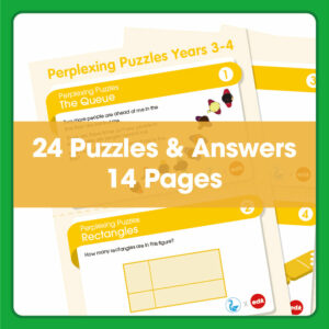 Edx Education Perplexing Puzzles for Grade Levels 3 to 4