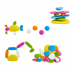 Fluro Rainbow Pebbles® Activity Set
