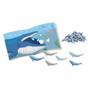 Green-n-Learn® Whales Story Counters Eco Friendly Toy Set