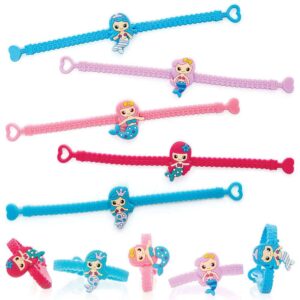 Mermaid Wrist Bands (Pack of 10) Toys