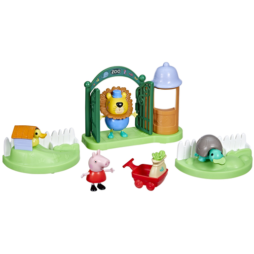 Peppa Pig - Peppa's Day at the Zoo Playset