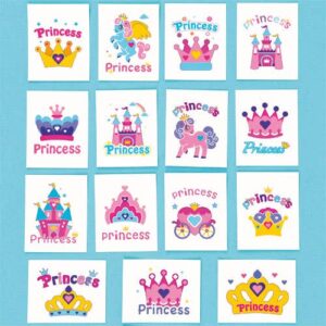 Princess Temporary Tattoos For Kids (Pack of 36) Toys