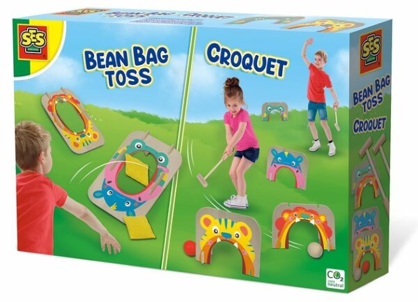 SES Creative Croquet and Bean Bag Toss