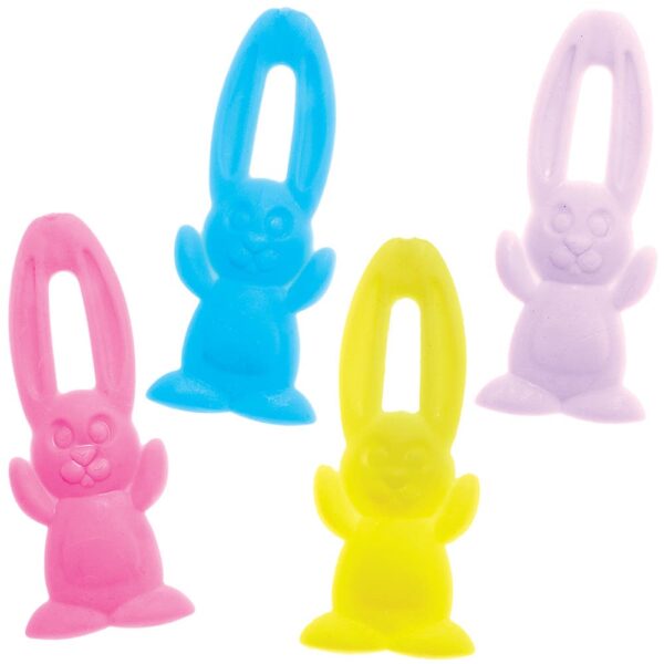 Stretchy Flying Bunnies   (Pack of 12) Easter Toys