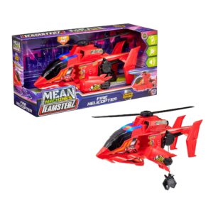 Teamsterz Mean Machine Lights & Sounds Fire Rescue Helicopter