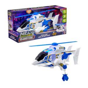 Teamsterz Mean Machine Lights & Sounds Police Rescue Helicopter