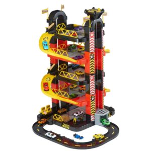 Teamsterz Metro City 5 Level Tower Garage - Includes 5 Die Cast Cars
