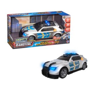 Teamsterz Mighty Machines Light & Sound Police Interceptor Car