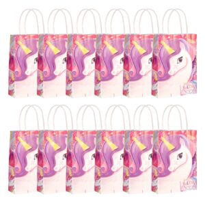 Unicorn Paper Party Bags (12 pack)
