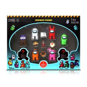 Among Us Crewmate Figures 8 Pack Deluxe Box (Pink) | Maqio Toys