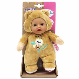 BABY Born Cuties For Babies Crinkle Doll - Baby Brown Bear