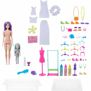 Barbie Colour Reveal Gift Set Tie-Dye Fashion Maker