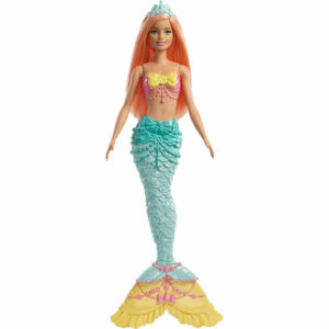 Barbie Dreamtopia Mermaid Doll with Coral Hair