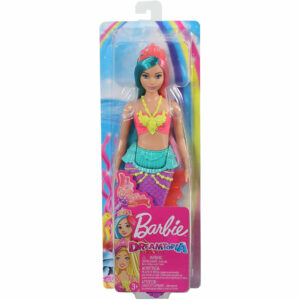 Barbie Dreamtopia Mermaid Doll with Purple & Red Tail