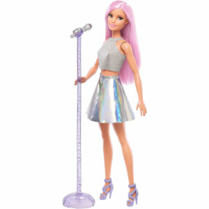 Barbie Pop Star Doll with Microphone FXN98