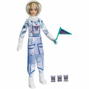 Barbie Space Discovery Astronaut Doll Blonde in Spacesuit