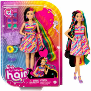 Barbie Totally Hair Heart Themed 8.5 Inch Petite Doll