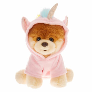 Claire's Boo The World's Cutest Dog™ Large Unicorn Soft Toy